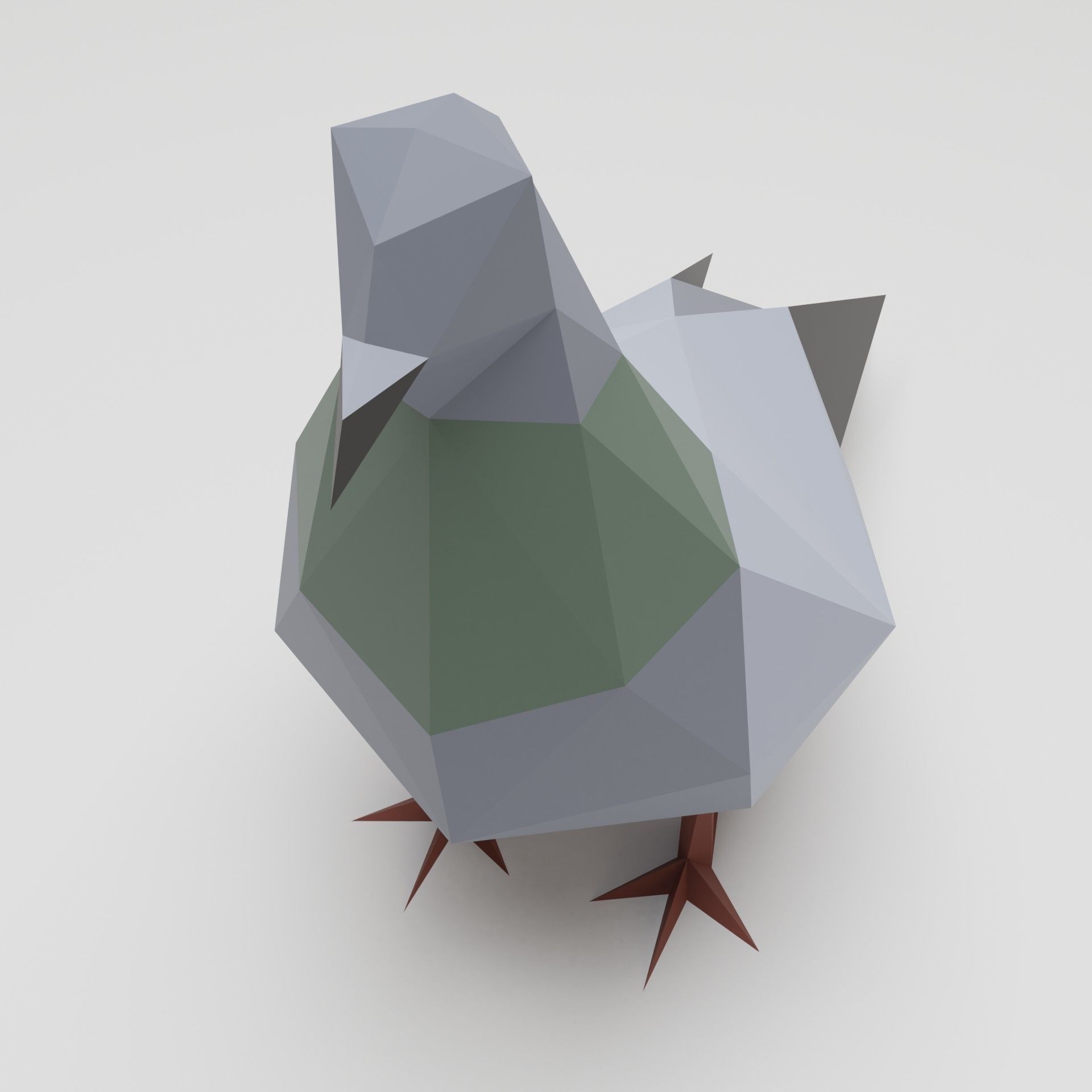 Bird - Pigeon 3D print model_4