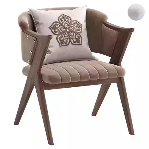 Armchair Star Velvet