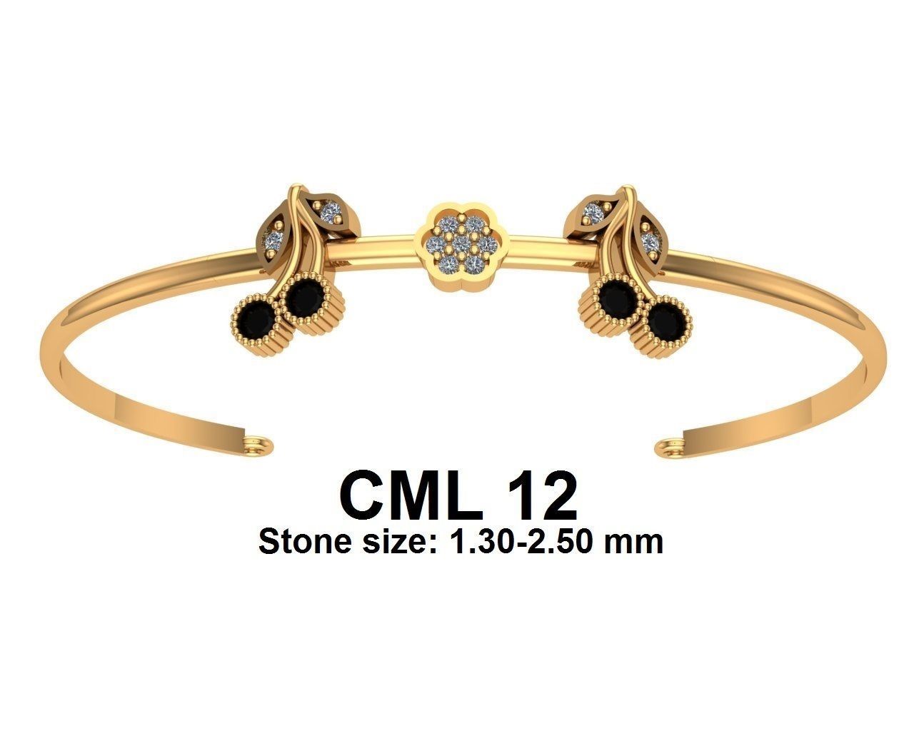 bracelets 12 3D print model_33