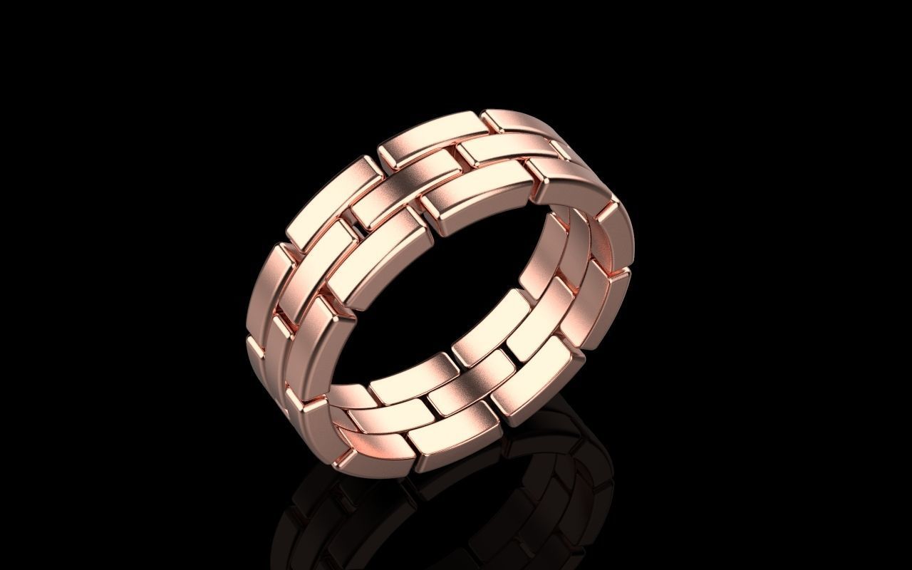 chain ring 1 3D print model_19