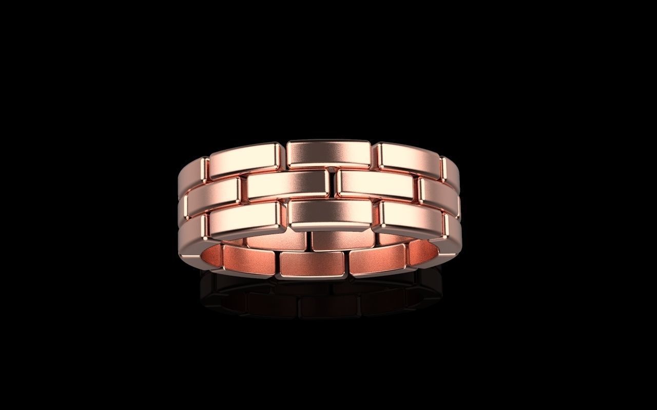 chain ring 1 3D print model_20