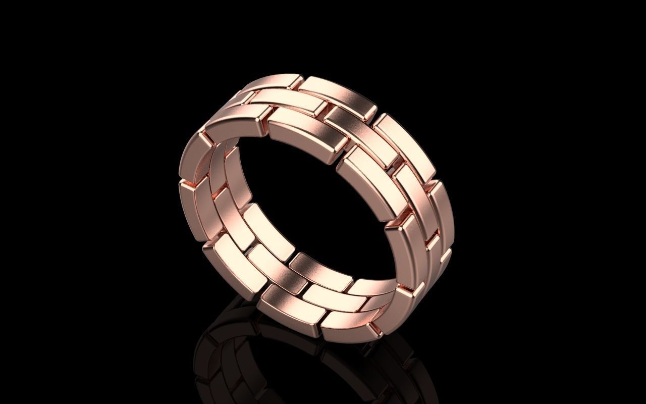 chain ring 1 3D print model_1