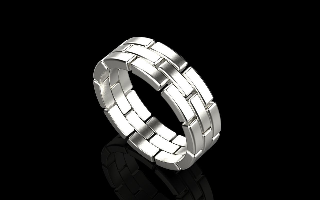 chain ring 1 3D print model_22