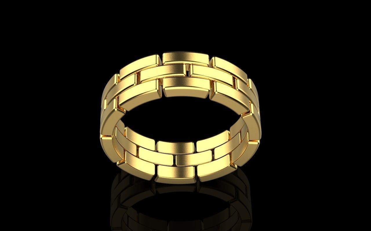chain ring 1 3D print model_15