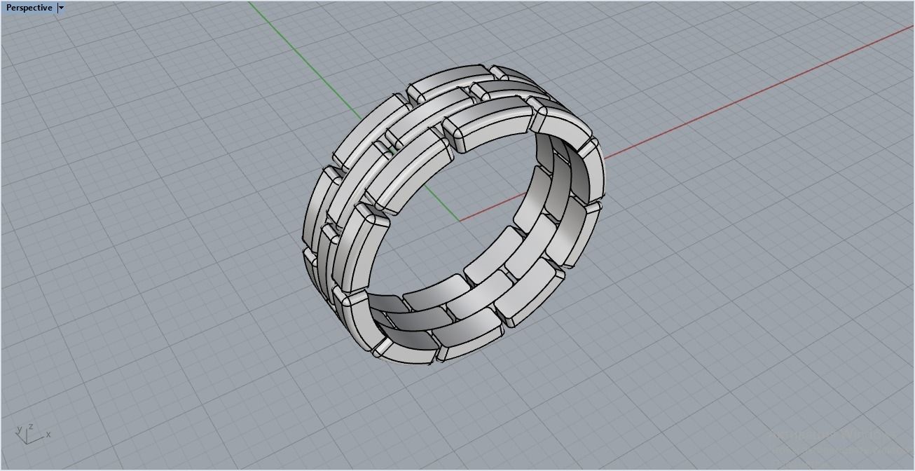 chain ring 1 3D print model_6