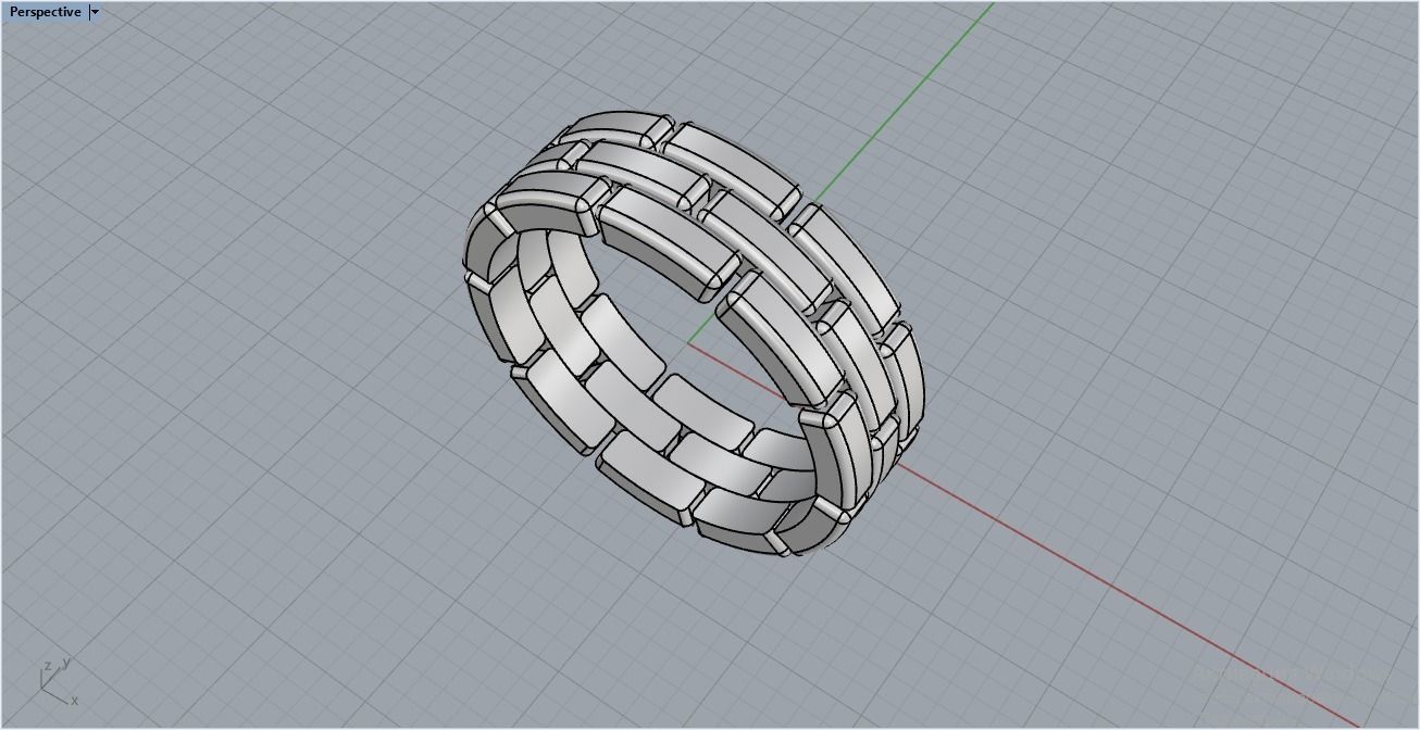 chain ring 1 3D print model_5