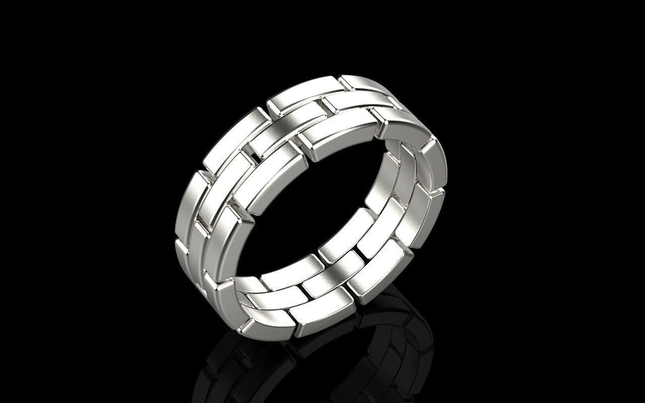 chain ring 1 3D print model_21