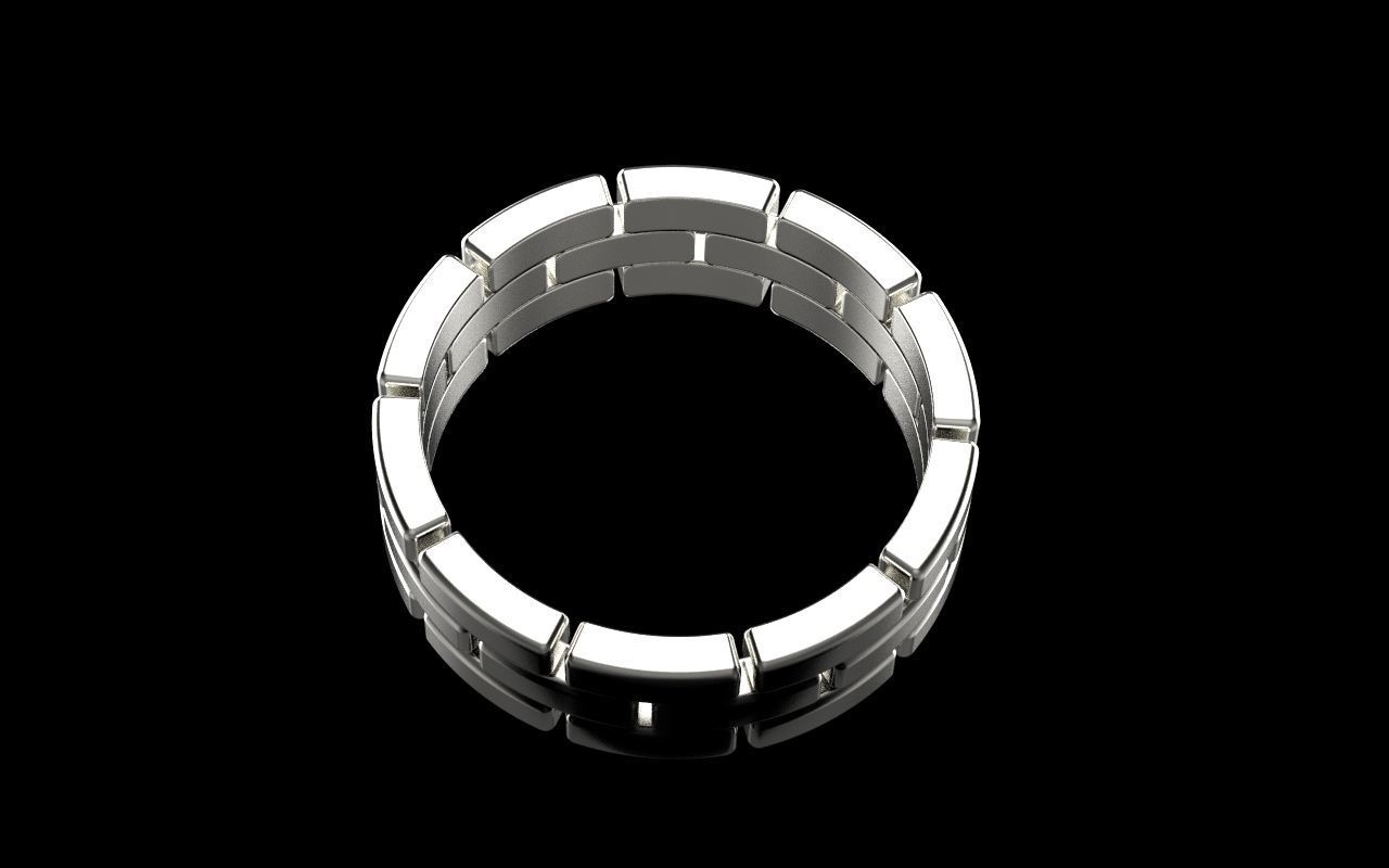 chain ring 1 3D print model_23