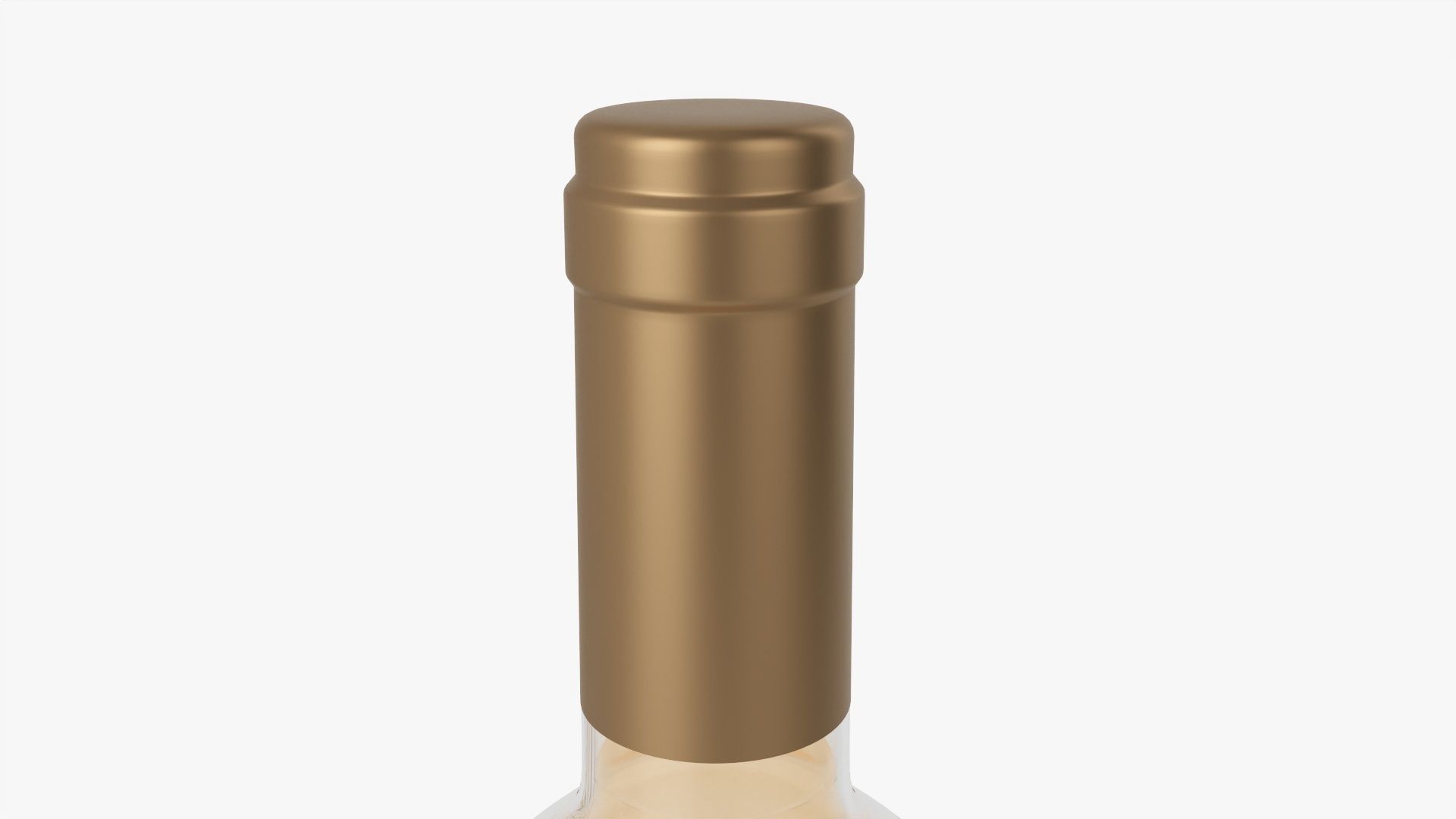 Wine bottle mockup 01 3D model_5