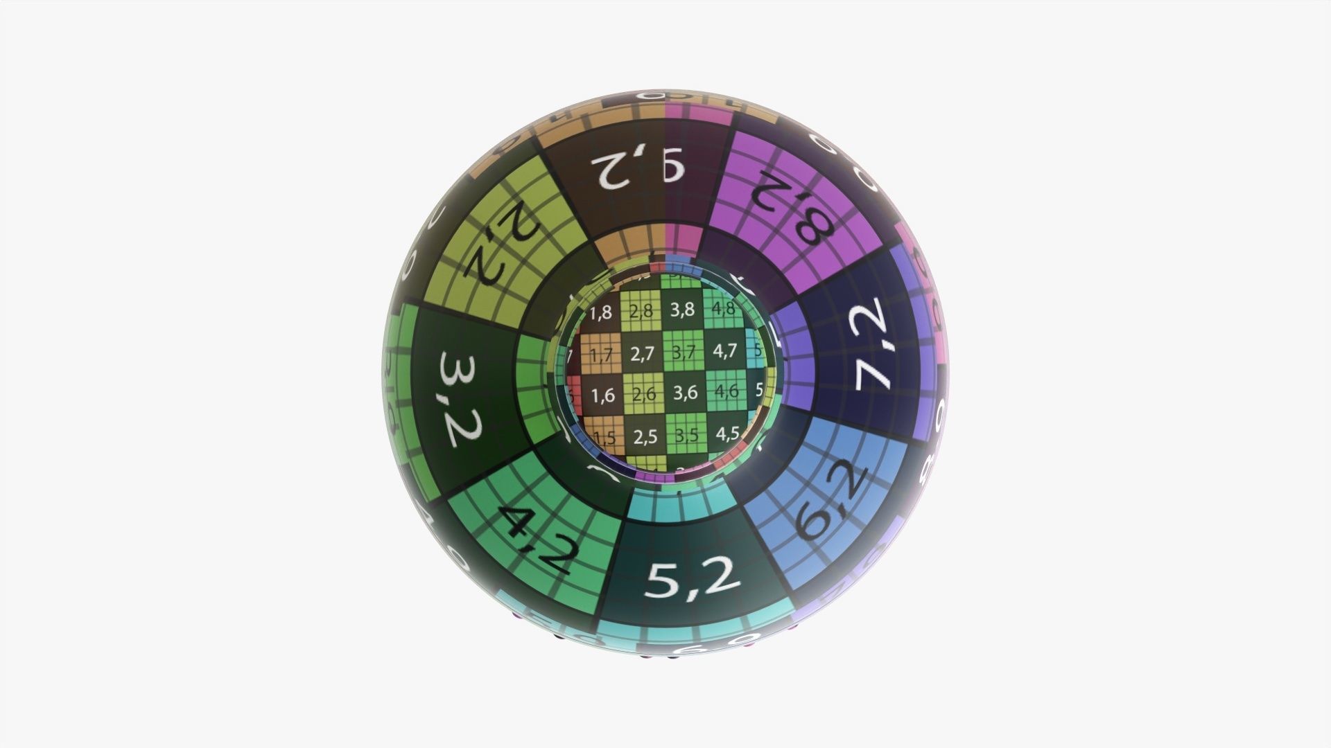 Wine bottle mockup 01 3D model_15