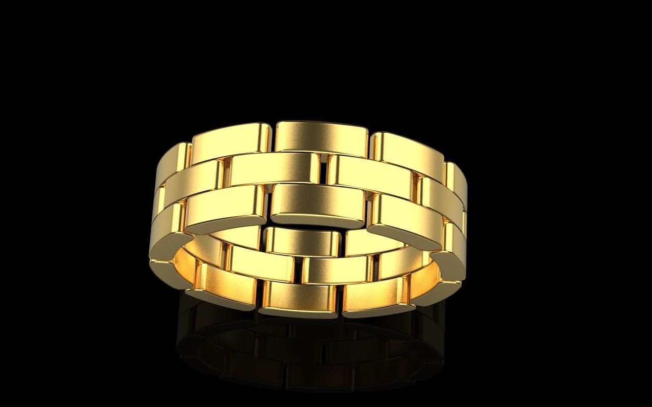 chain ring 4 3D print model_17