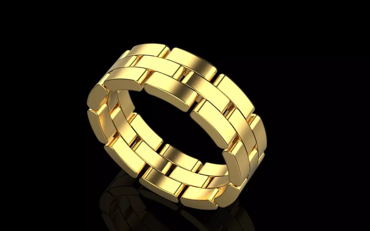chain ring 4 3D print model_0