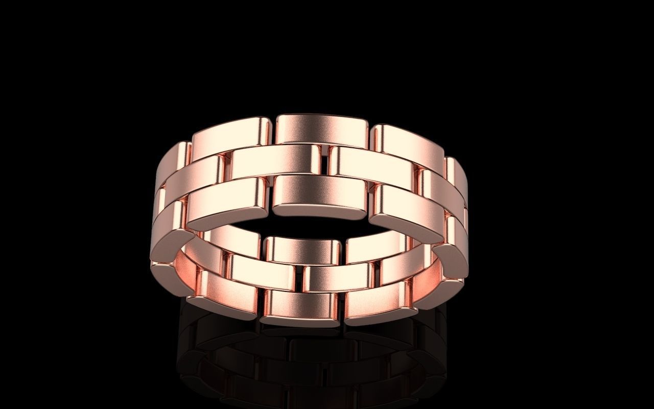 chain ring 4 3D print model_1