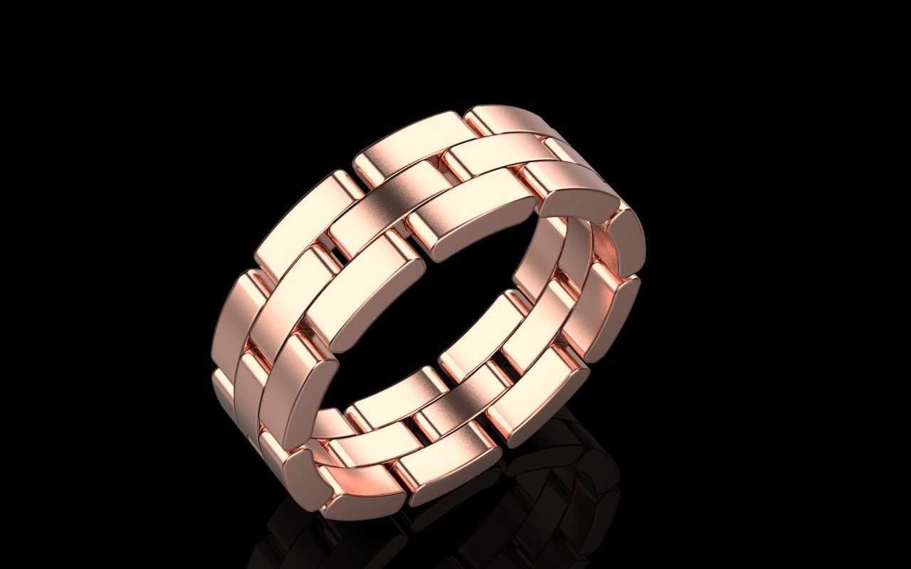 chain ring 4 3D print model_22