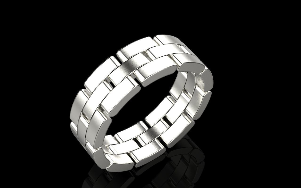 chain ring 4 3D print model_2