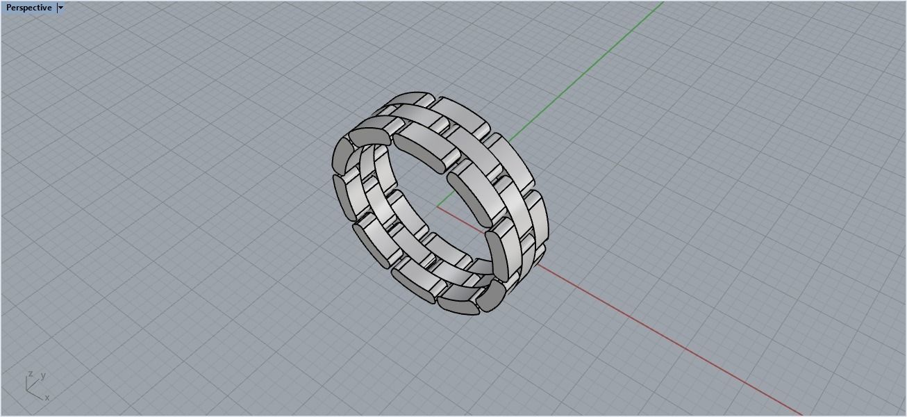 chain ring 4 3D print model_8