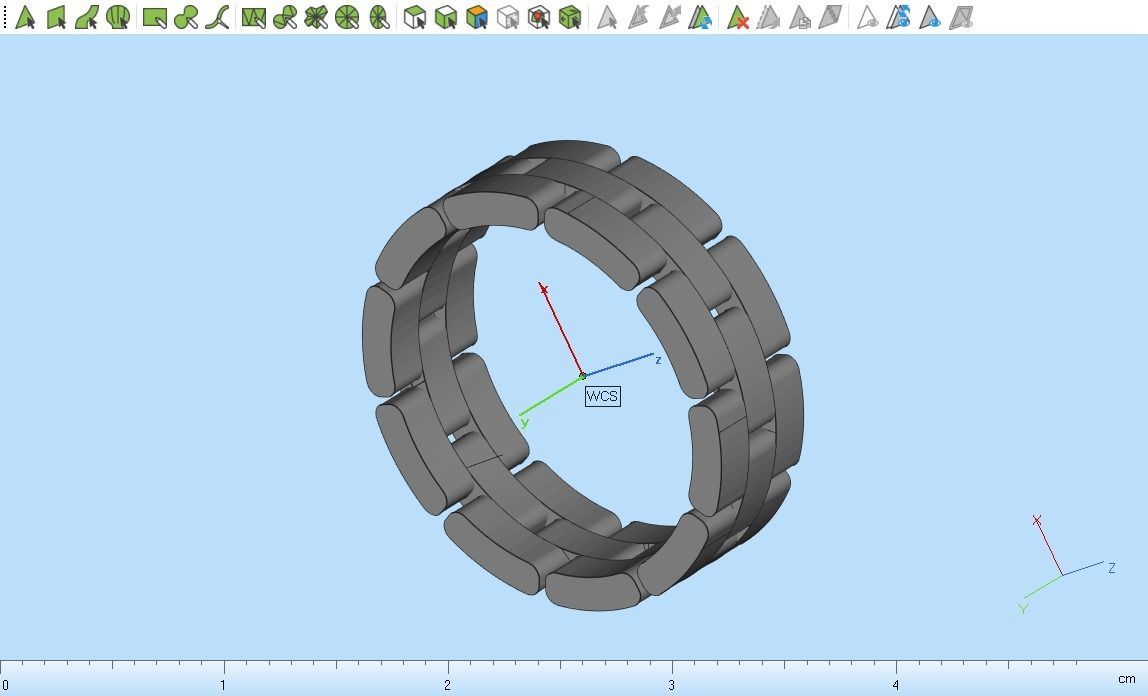 chain ring 4 3D print model_14