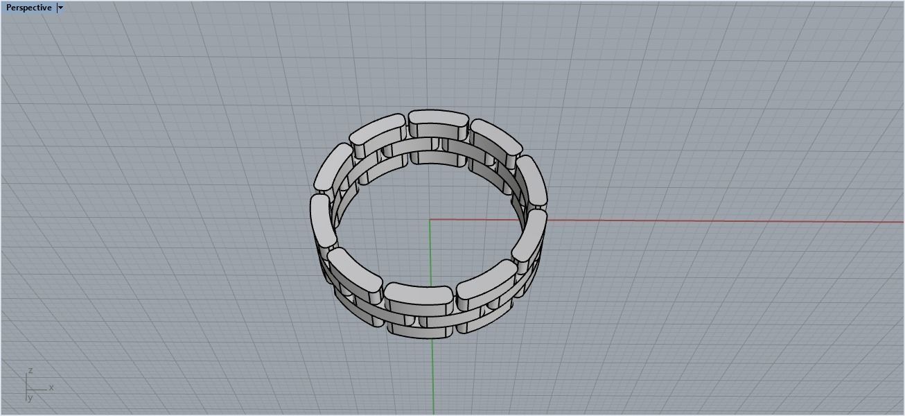 chain ring 4 3D print model_9
