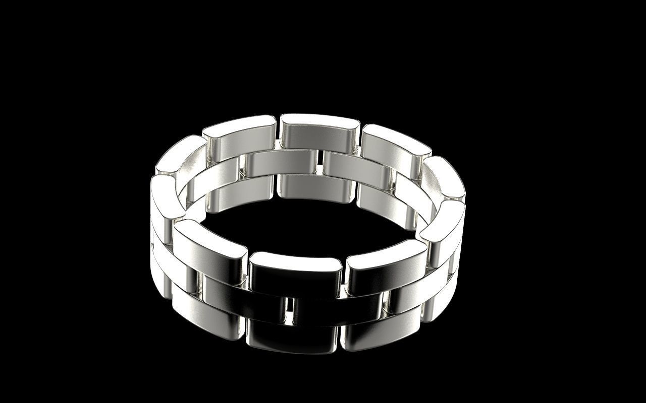 chain ring 4 3D print model_24