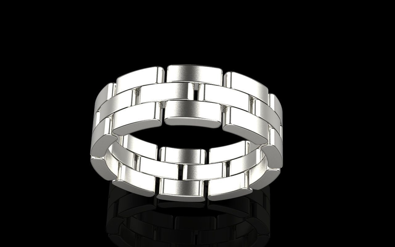 chain ring 4 3D print model_25