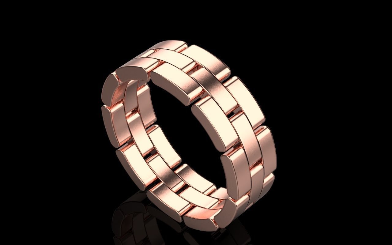 chain ring 4 3D print model_21
