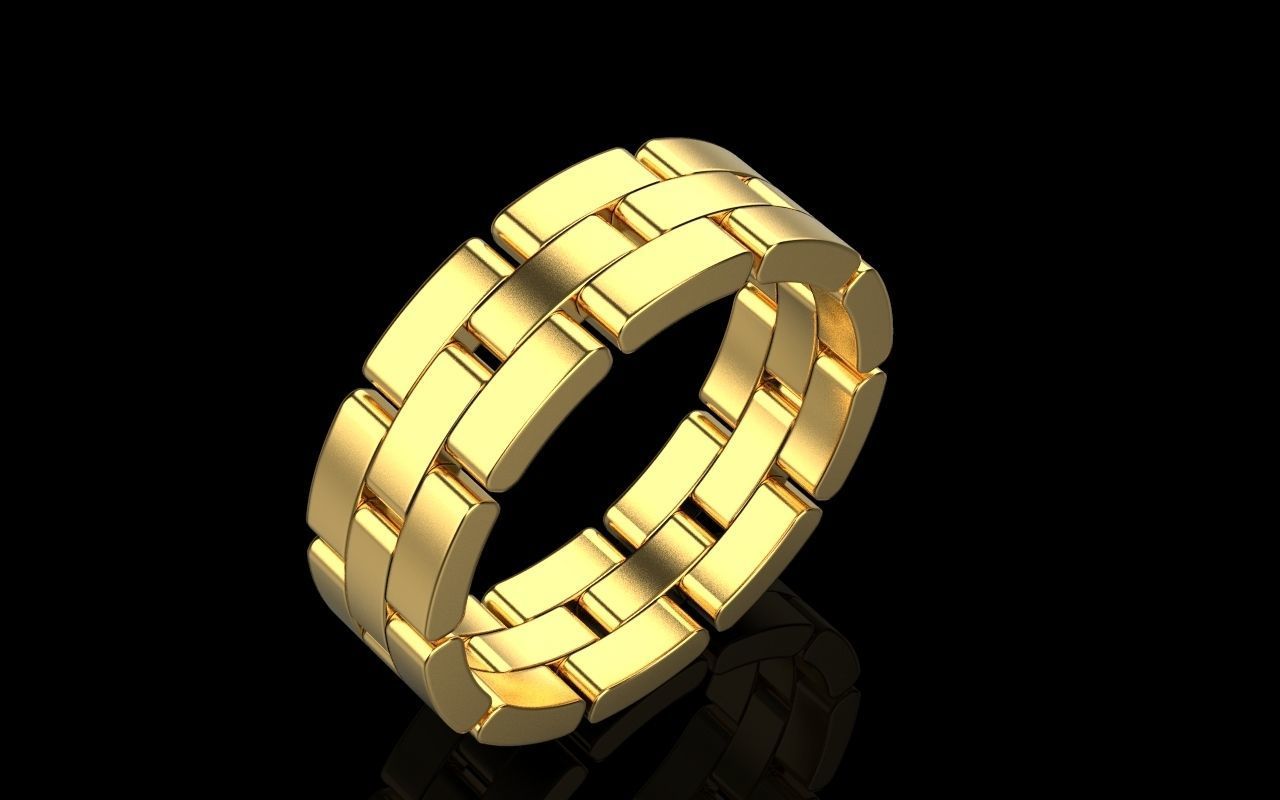chain ring 4 3D print model_16