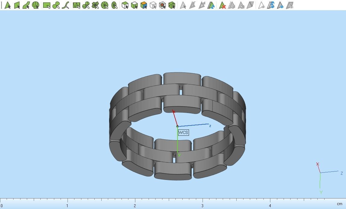 chain ring 4 3D print model_15