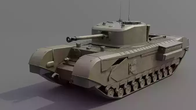 Churchill MK VII Infantry Support Heavy Tank