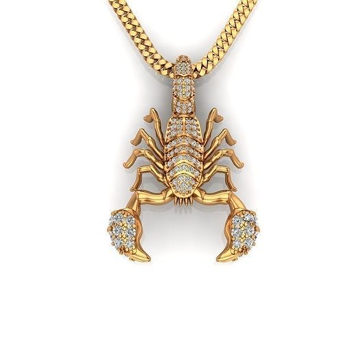 Scorpion Pendat 3D print model