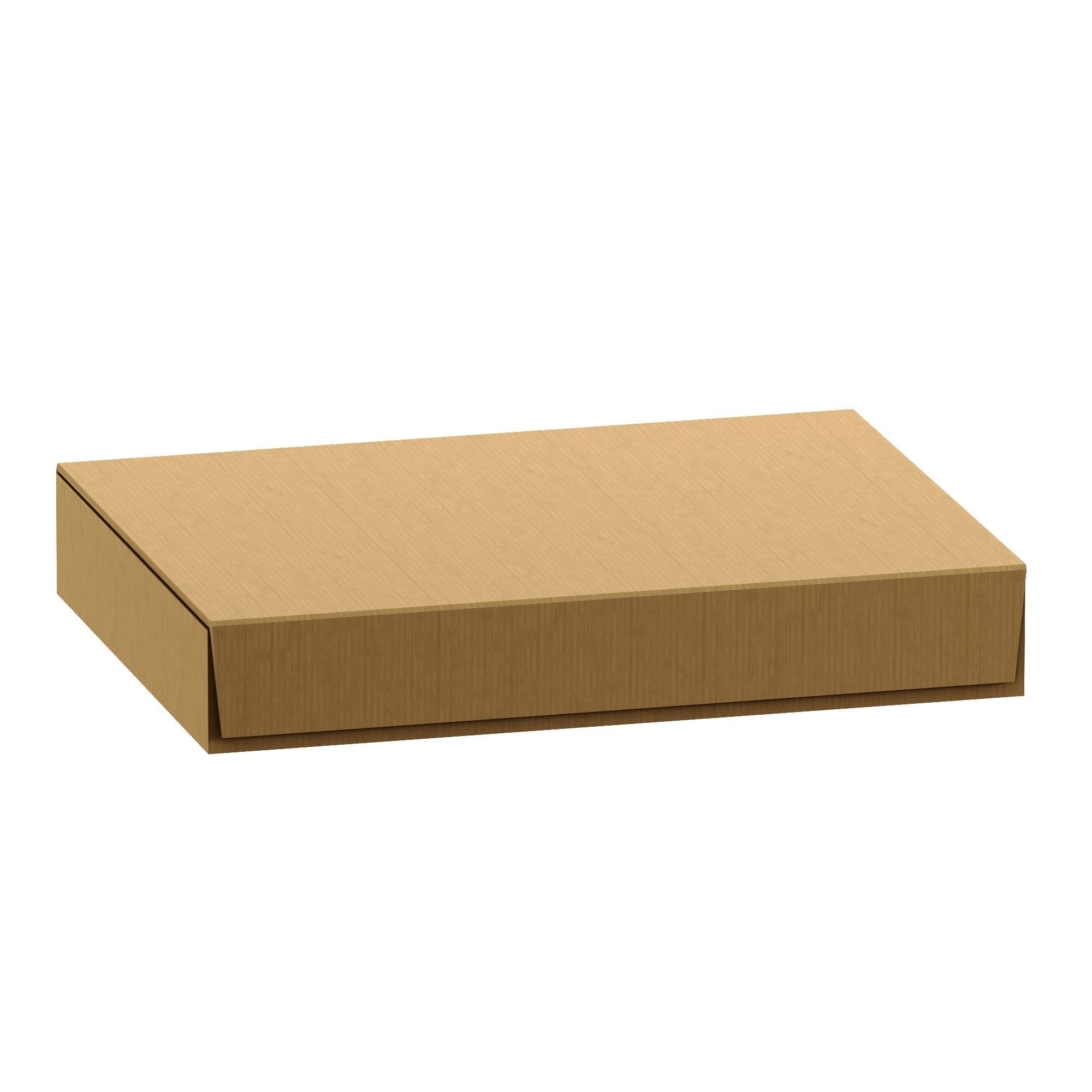 cardboard box 3D model_4