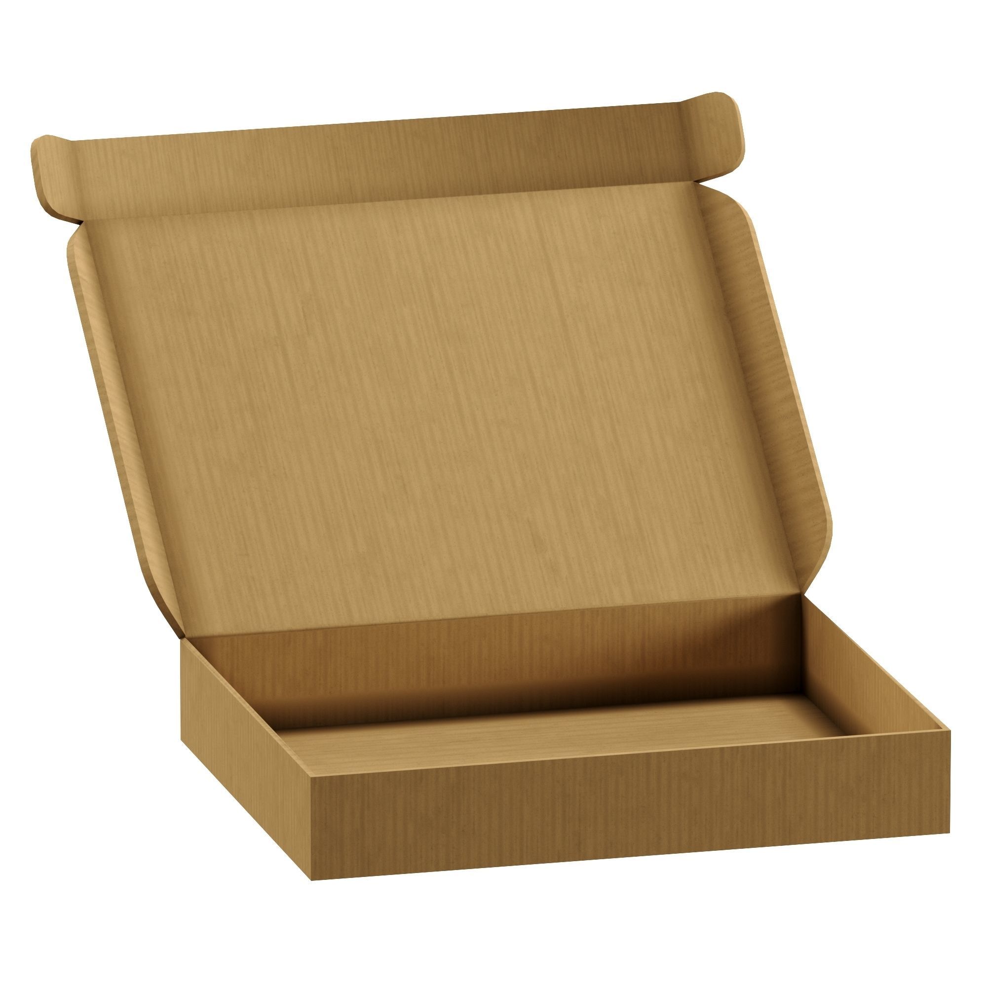 cardboard box 3D model_1