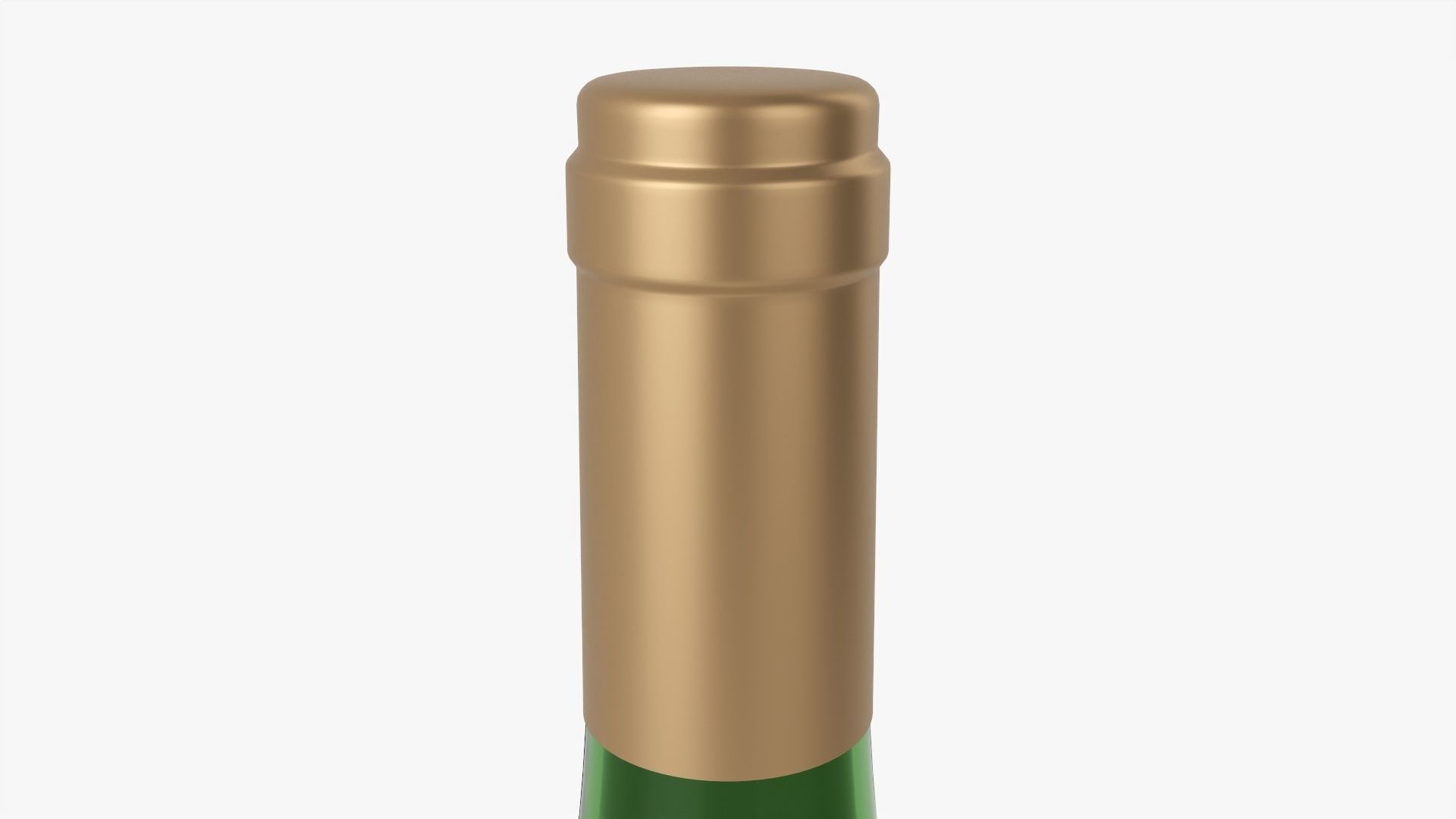Wine bottle mockup 10 3D model_5