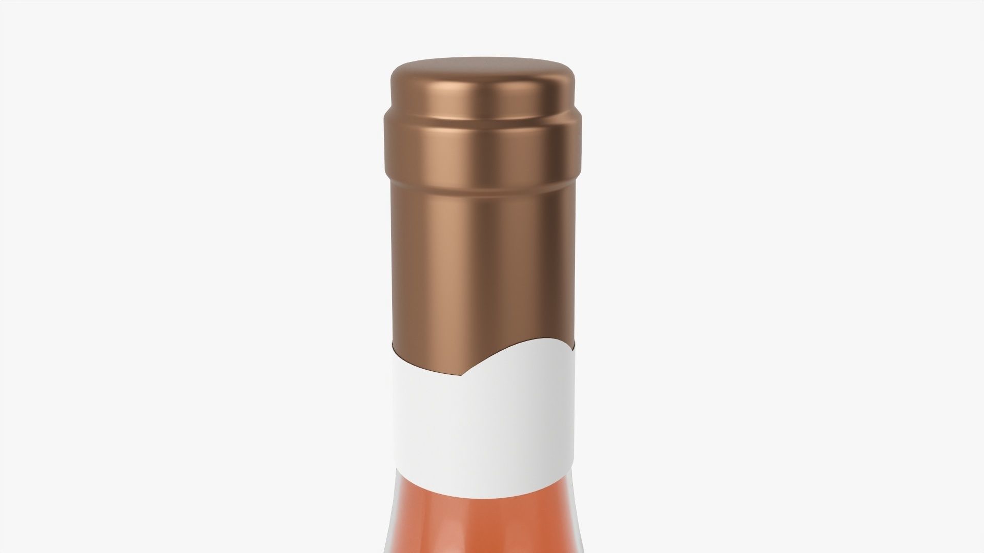 Wine bottle mockup 13 3D model_5
