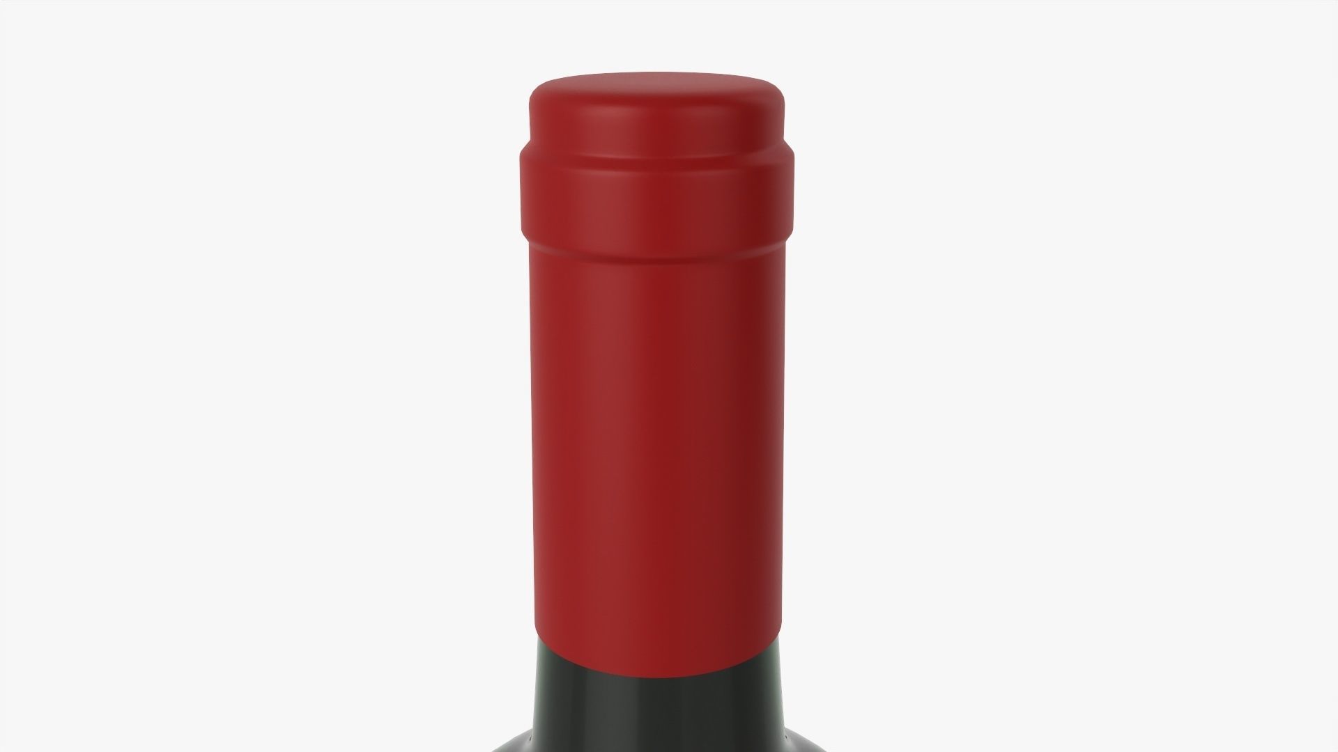 Wine bottle mockup 15 3D model_5