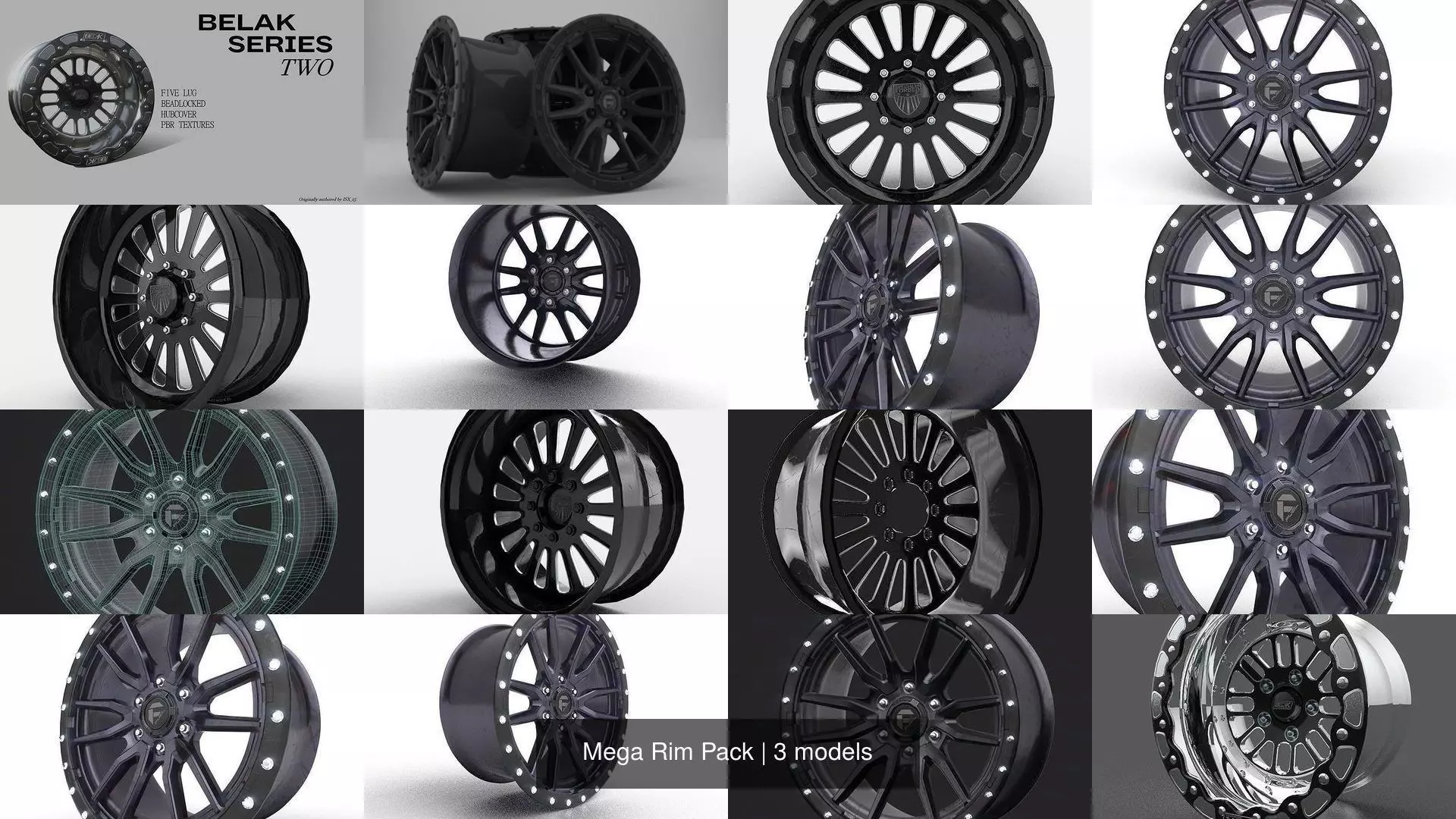 Mega Rim Pack 3D Model Collection_1