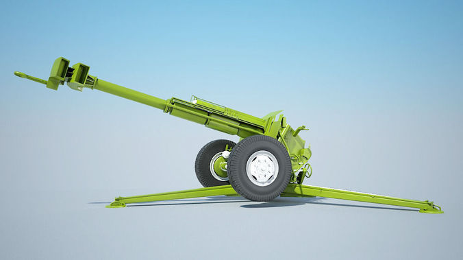 Cannon 2A61  3D model