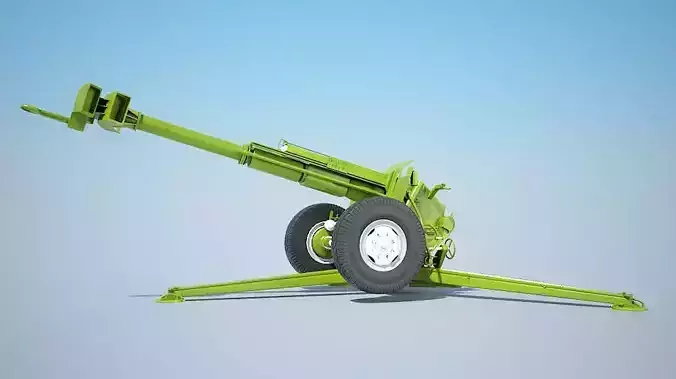 Cannon 2A61  3D model