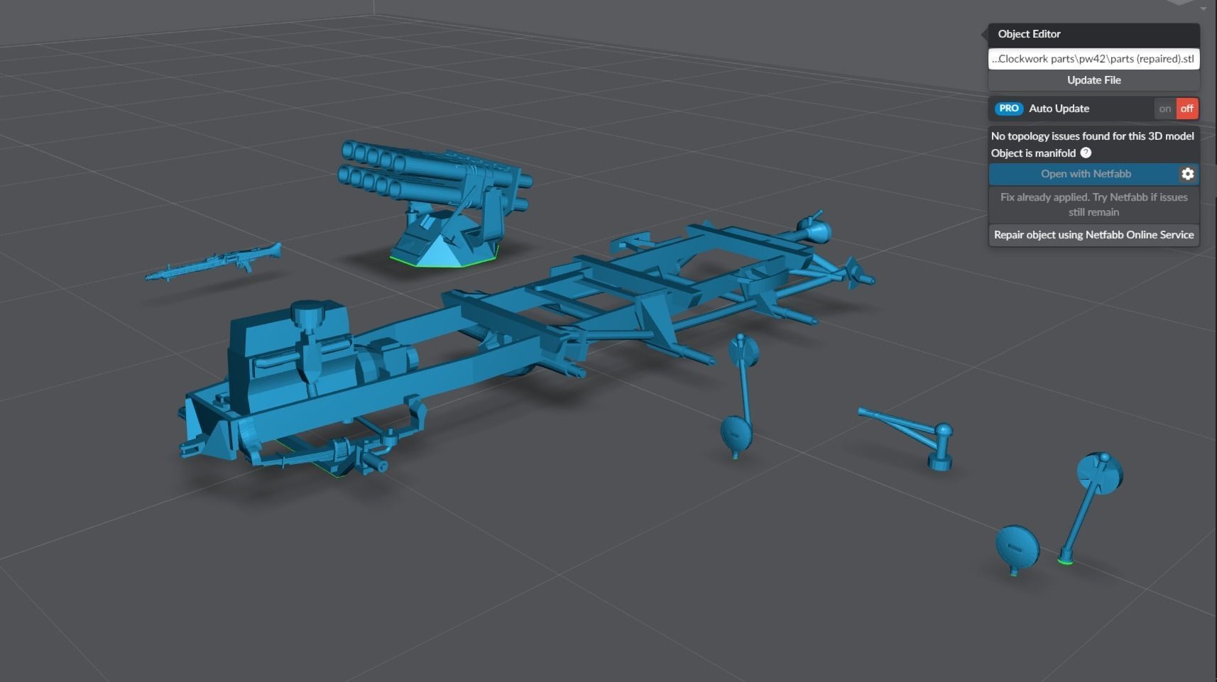 Panzerwerfer42 Scale model 3D print model_6