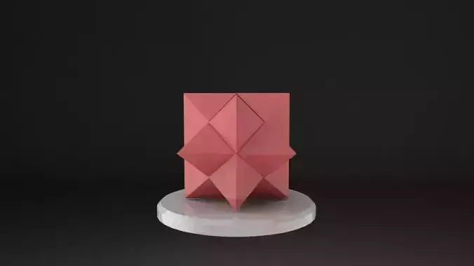 Escher Polyhedron Ready To Print