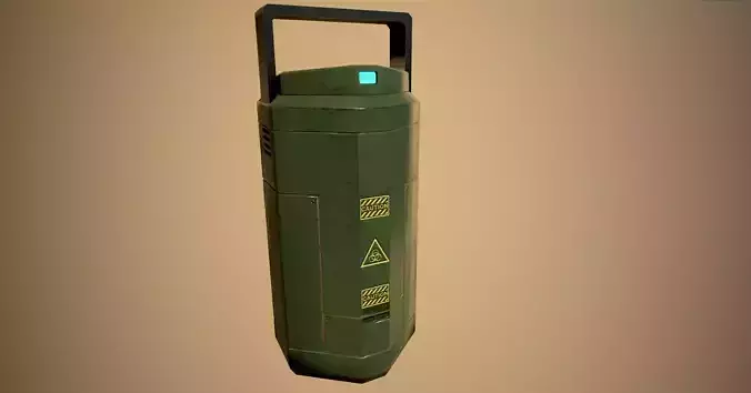 Sci Fi Containment Flask
