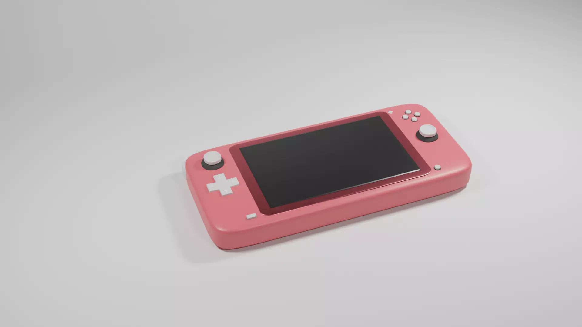 nintendo switch lite 3D model_0