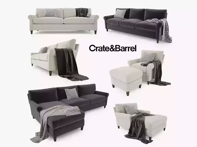 Crate and Barrel Montclair Sofa Collection