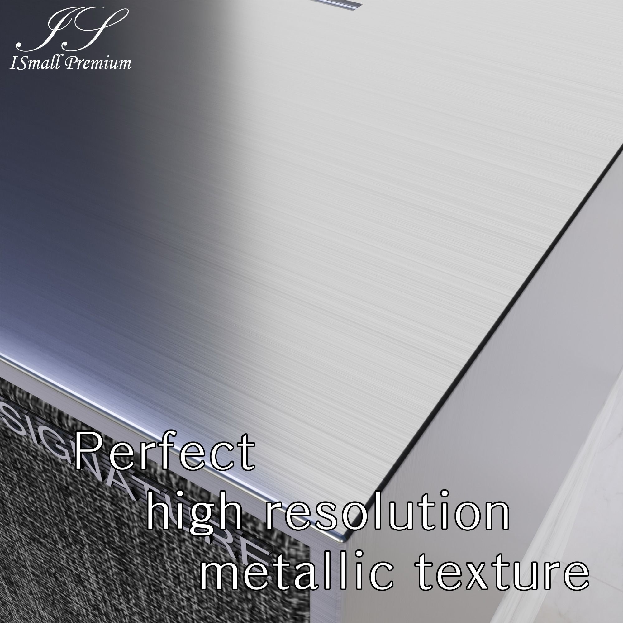 Rollable SIGNATURE TV Remote control Shelf SET Low-poly 3D model_6