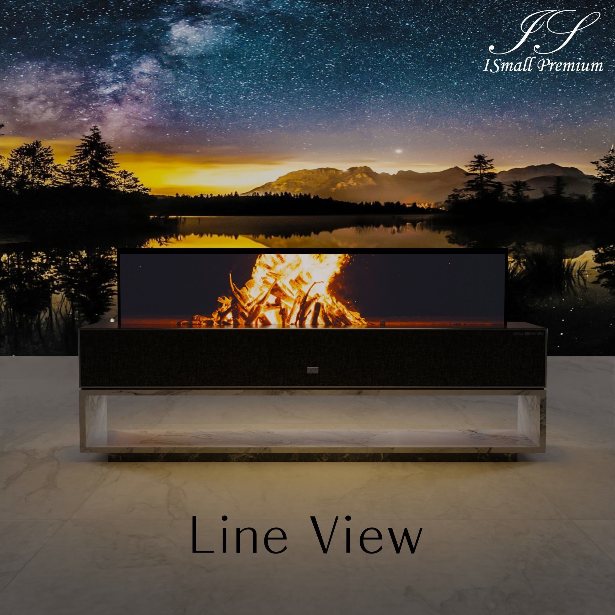 Rollable SIGNATURE TV Remote control Shelf SET Low-poly 3D model_4