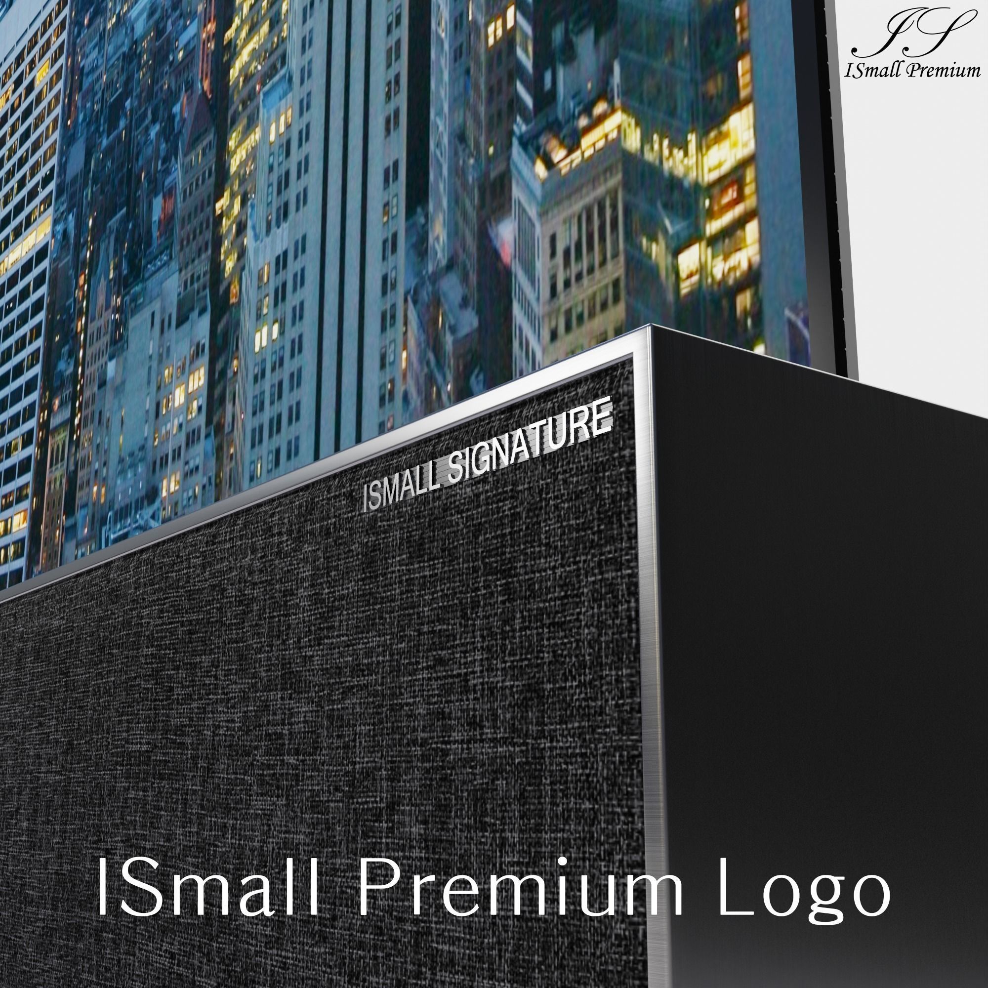 Rollable SIGNATURE TV Remote control Shelf SET Low-poly 3D model_15