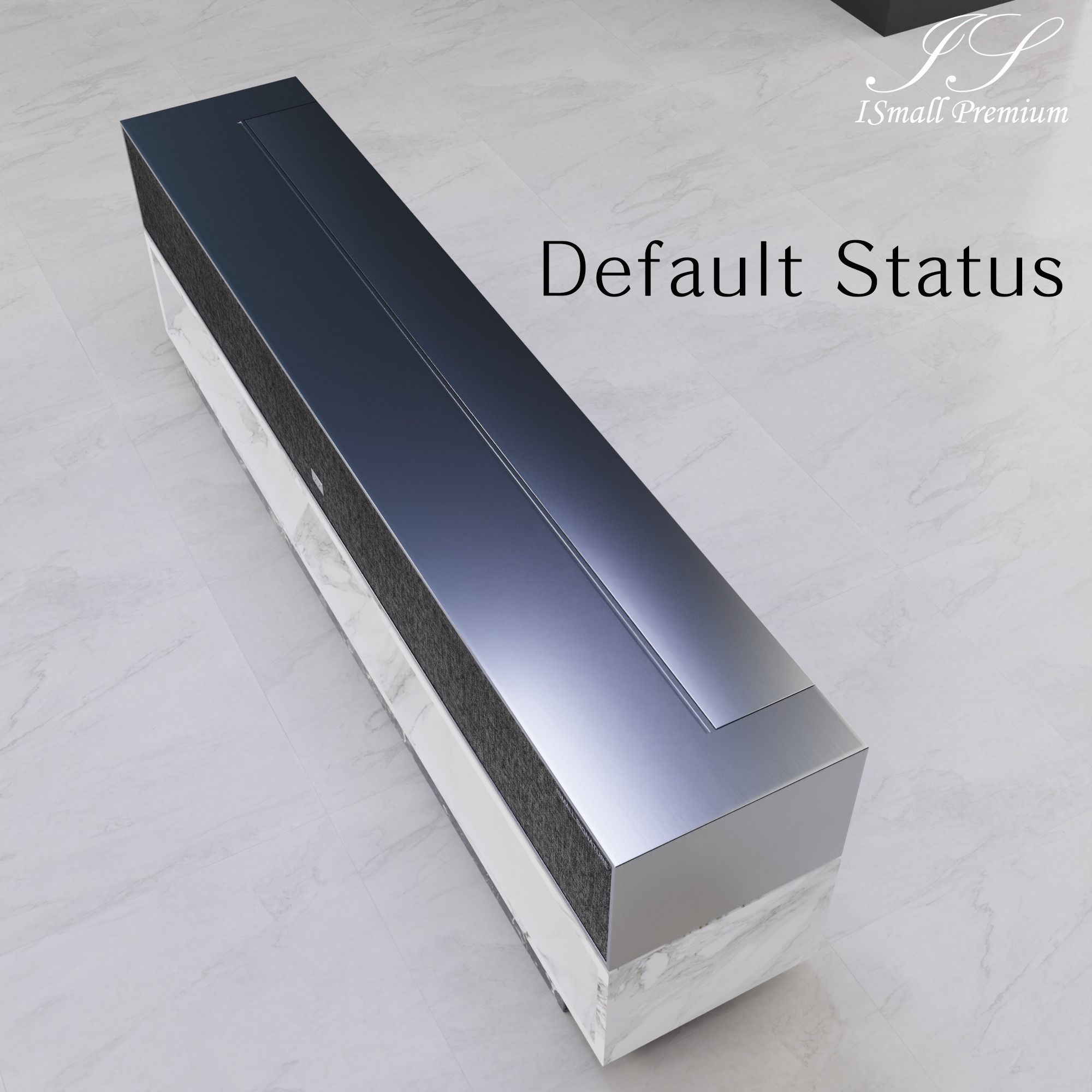 Rollable SIGNATURE TV Remote control Shelf SET Low-poly 3D model_8