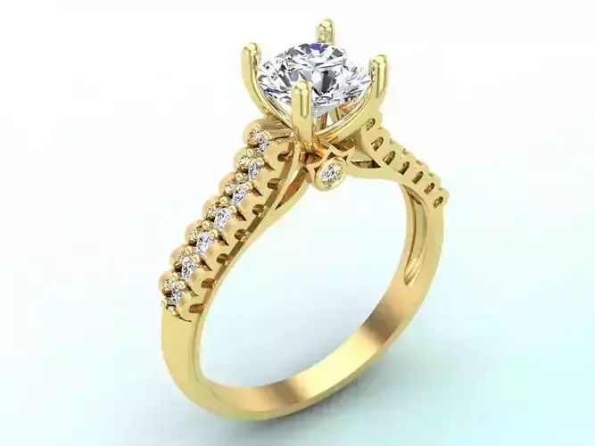 Diamond ring - Womens Rings