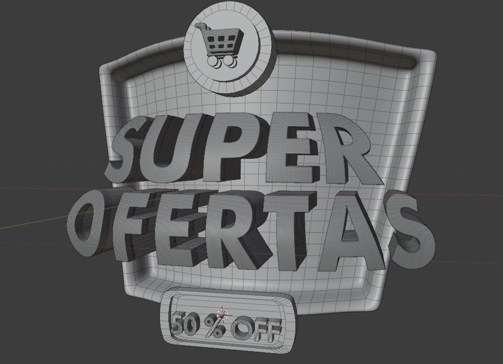 letters for sweeping 3D model_1