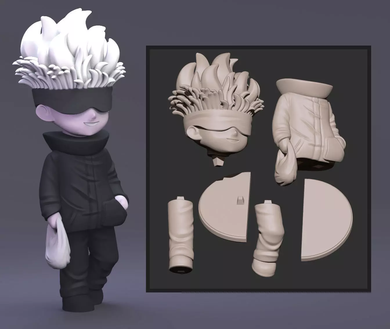 Goju - Jujutsu Kaisen 3D print model_0