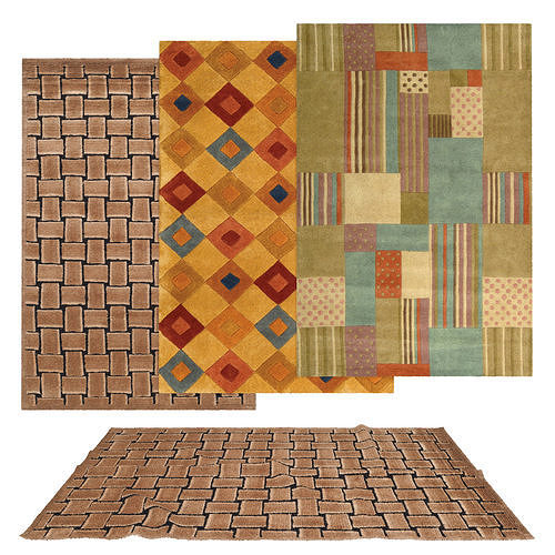 Rugs No 135 Low-poly 3D model